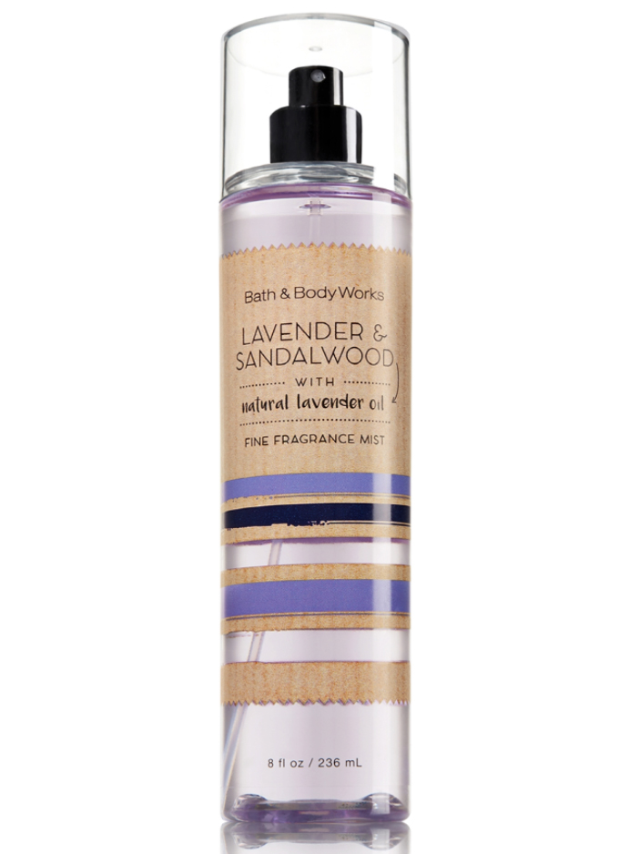 Lavender & Sandalwood Bath & Body Works — аромат