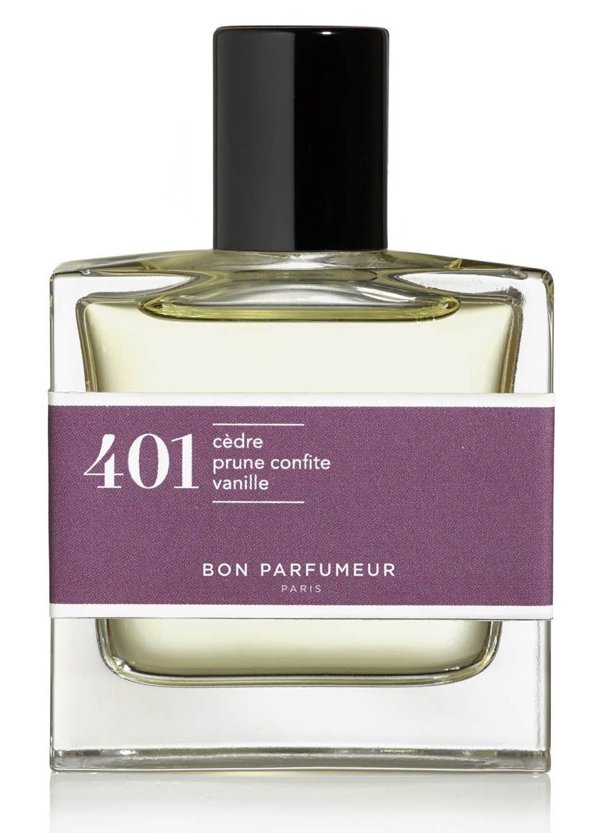 401 cedar, candied plum, vanilla Bon Parfumeur — аромат
