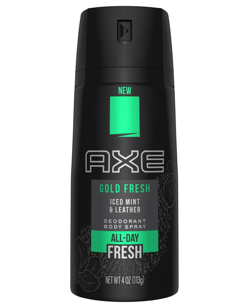 Gold Fresh Iced Mint and Leather AXE — аромат
