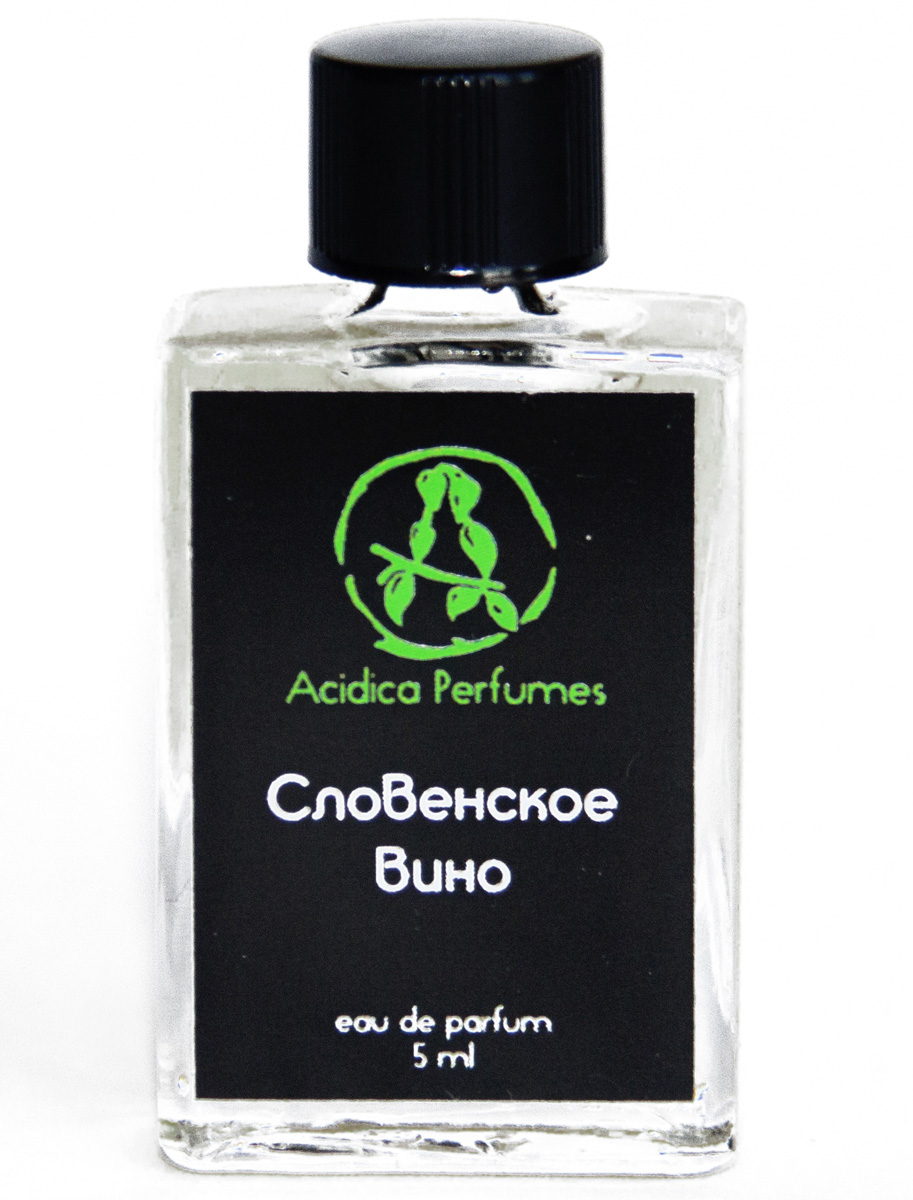 Slovenian Wine Acidica Perfumes — аромат