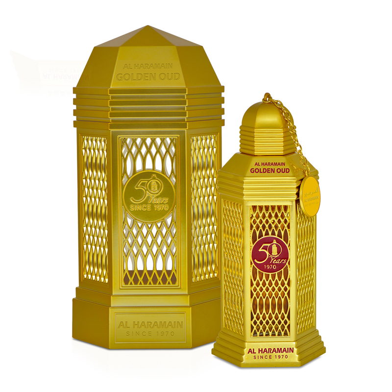 50 Years Golden Oudh Al Haramain Perfumes