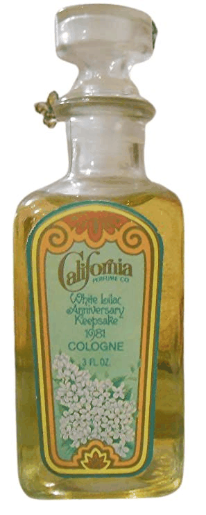 California Anniversary Keepsake White Lilac Avon — аромат