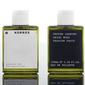 Pepper Jasmine Gaiac Wood Passion Fruit Korres — аромат