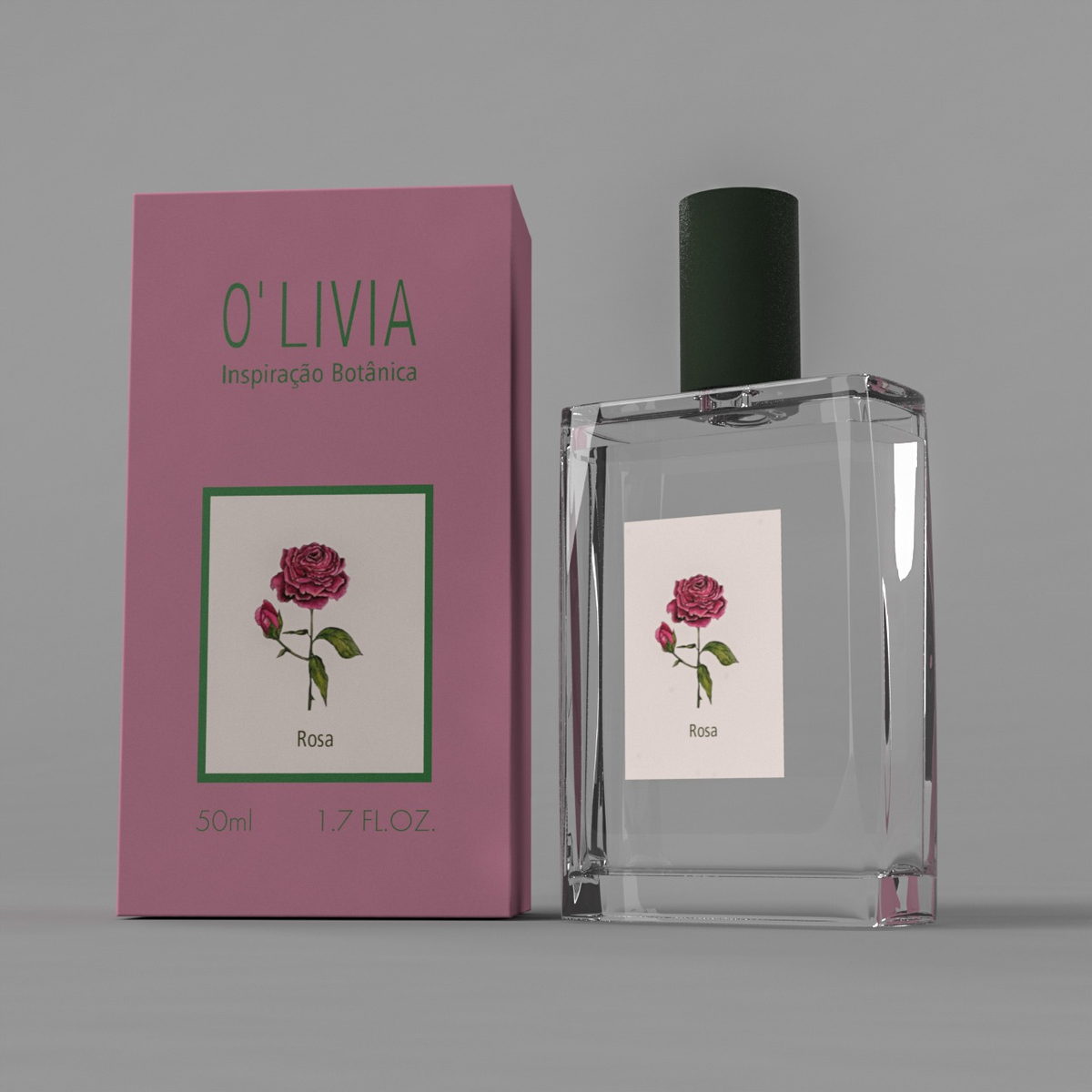 Rosa O'Livia Inspiração Botânica — аромат