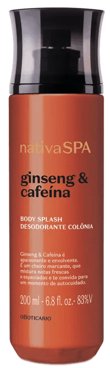 Ginseng & Cafeína O Boticário — аромат