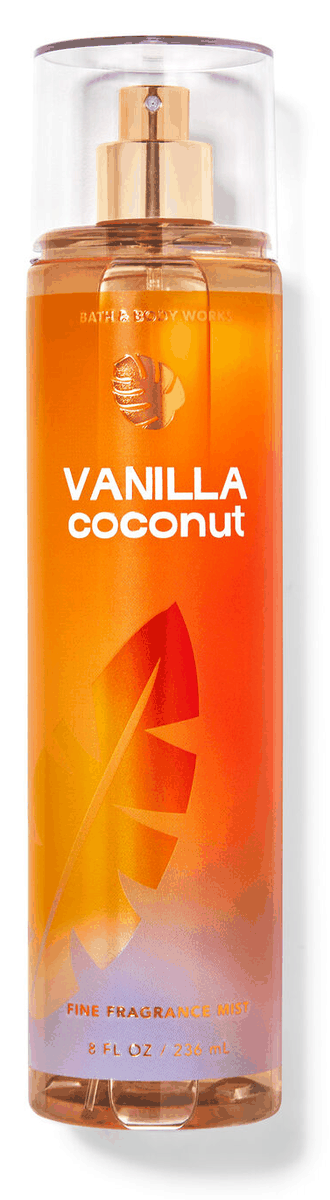 Vanilla Coconut Bath & Body Works — аромат