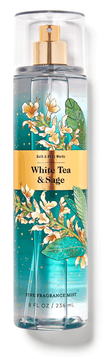 White Tea & Sage Bath & Body Works — аромат