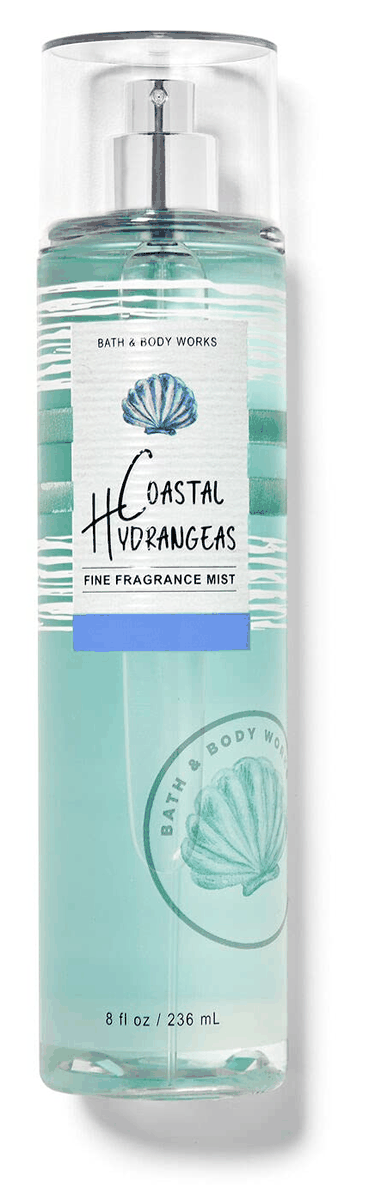 Coastal Hydrangeas Bath & Body Works — аромат