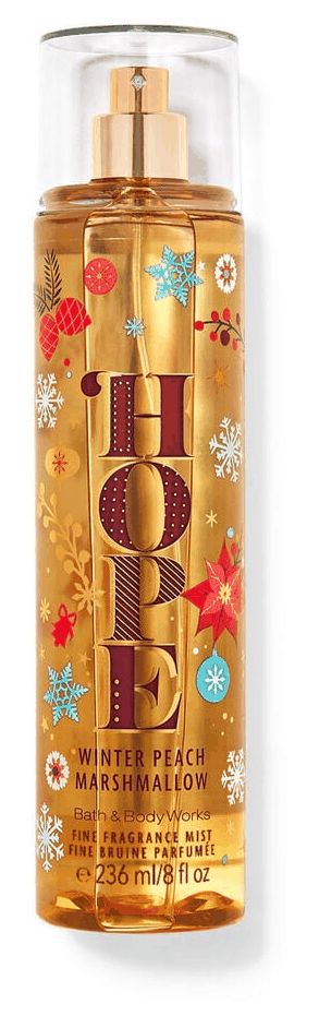 Hope Winter Peach Marshmallow Bath & Body Works — аромат