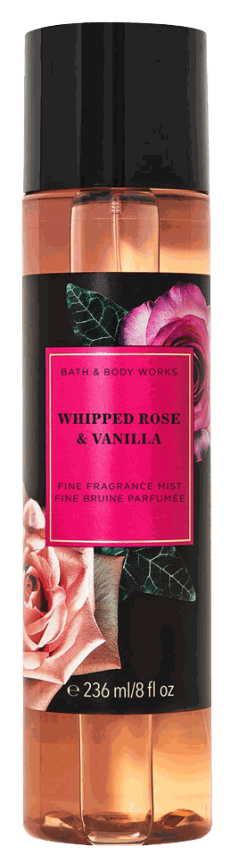 Whipped Rose & Vanilla Bath & Body Works — аромат