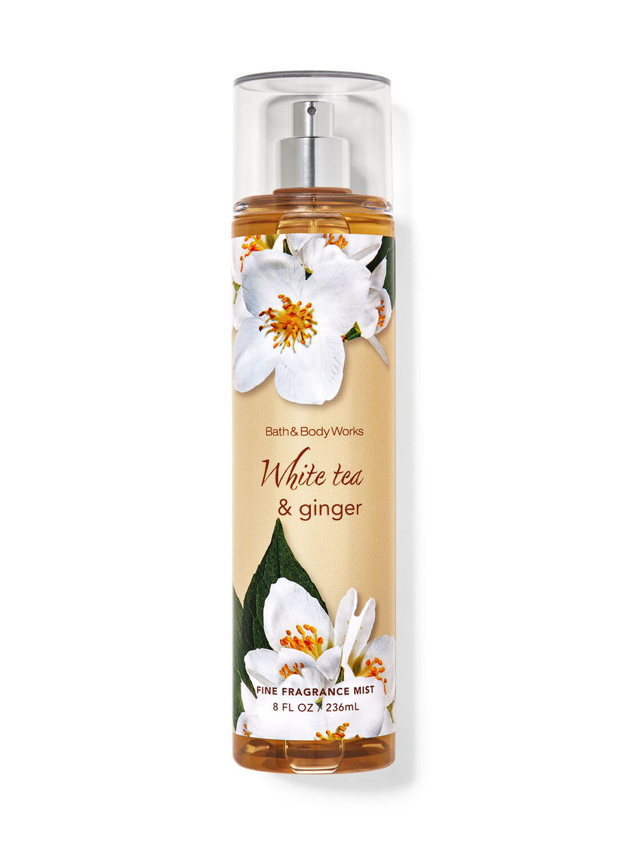 White Tea and Ginger Bath & Body Works