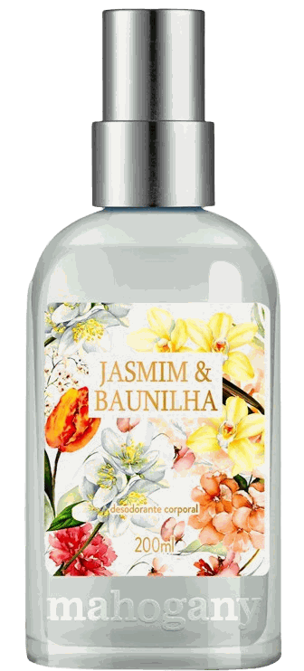 Água Intensa Jasmim & Baunilha Mahogany — аромат