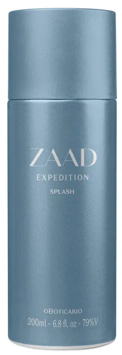 Zaad Expedition Splash O Boticário — аромат
