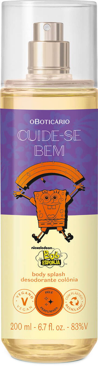 Cuide-se Bem Bob Esponja O Boticário — аромат