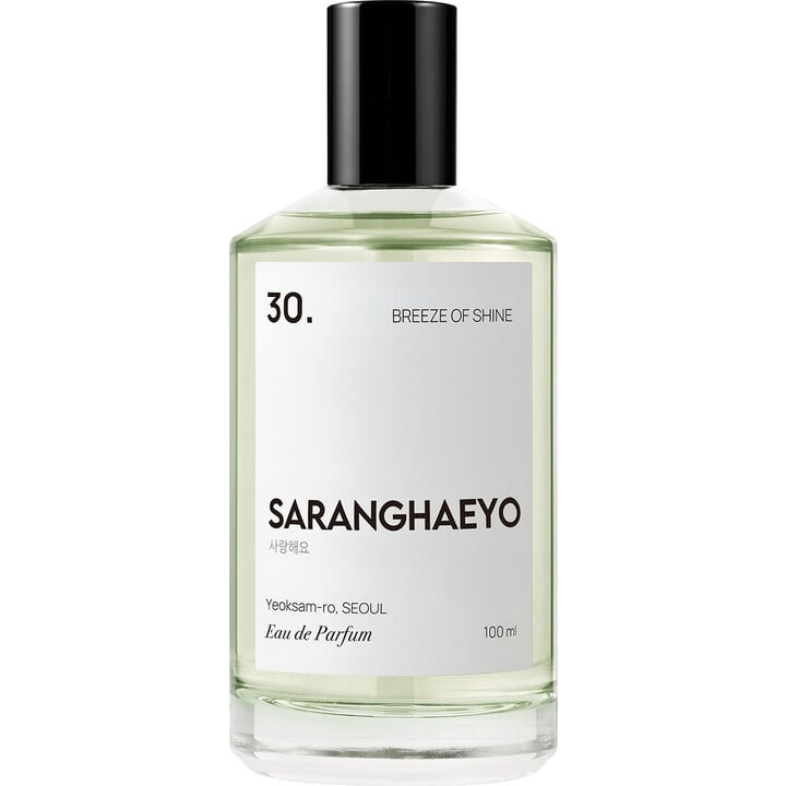 30. Breeze Of Shine SARANGHAEYO — аромат