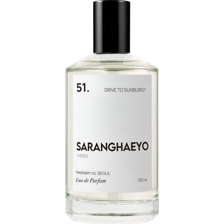 51. Drive To Sunburst SARANGHAEYO — аромат
